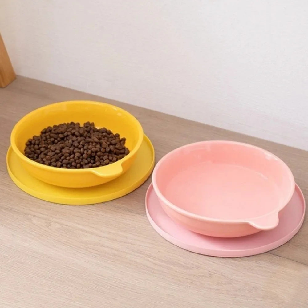 Tapis de repas en silicone pour chien et chat – Antidérapant, imperméable, Lavable lave-vaisselle –