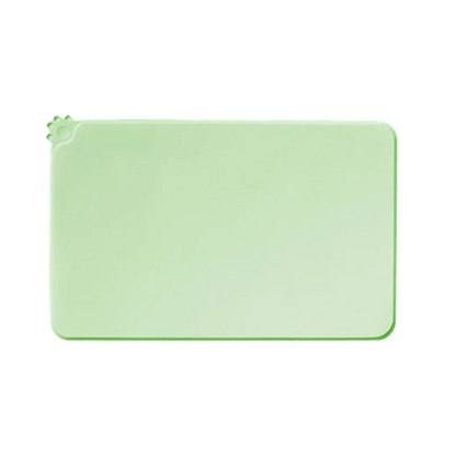 Tapis de gamelle MonPachaTech vert en silicone antidérapant avec rebords pour chien et chat